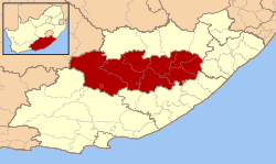 Location in the Eastern Cape